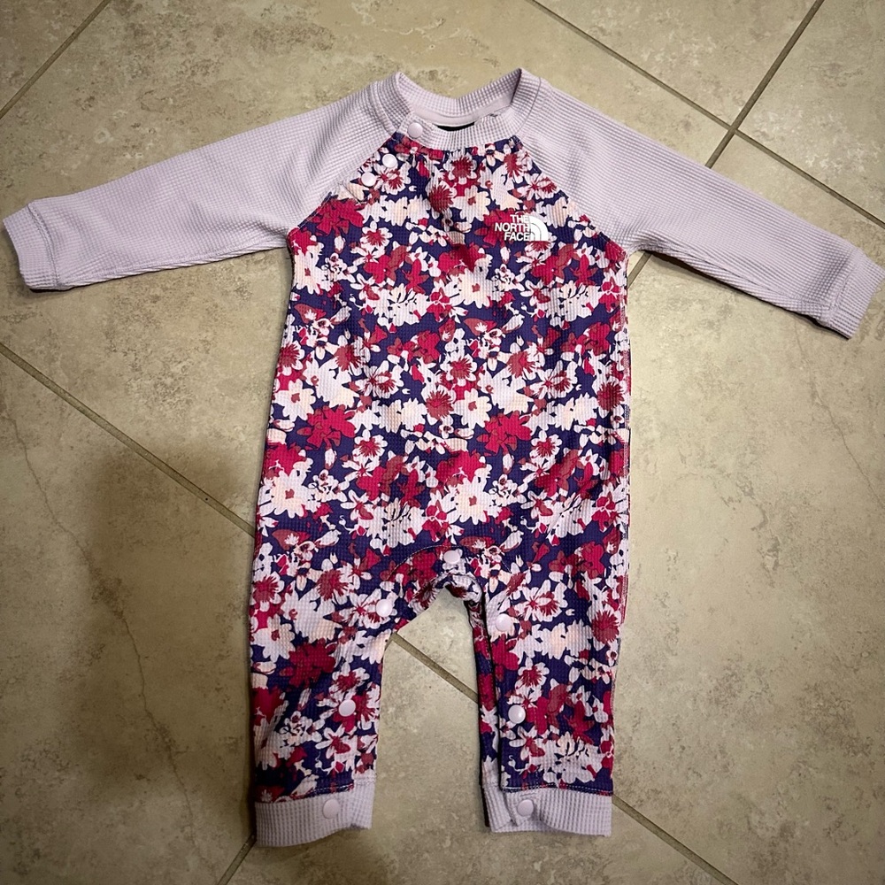 The North Face Infant Waffle One-Piece Kids Baselayer 3-6 Months